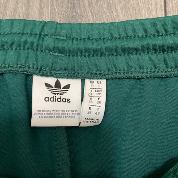 Adidas Women's SST Dark Green Track Pants Size S - Picture 3 of 12